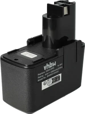 Produktbild von vhbw Akku kompatibel mit Bosch PSR 9.6VES, PSR 9.6 VE, PSR 9.6VES-2 Werkzeug (3300 mAh, NiMH, 9,6 V)
