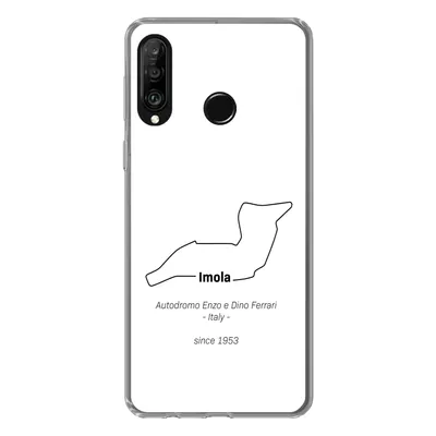 Produktbild von MuchoWow® Handyhülle Schutzhülle Hülle für Huawei P30 Lite Imola - F1-Rennstrecke Silikon Softcase Handy Hülle - Handyhülle