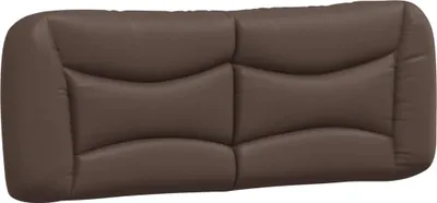 Obrázok produktu pre vidaXL Vankúš na čelo postele "Hvar" hnedý 120 cm Imitácia kože