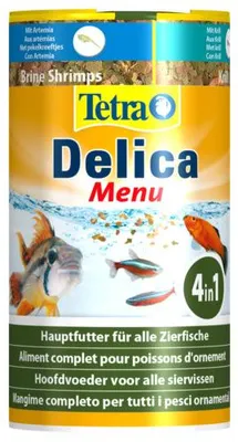 Productafbeelding van Tetra - Vervaardigd voer voor vissen, Delica Menu, 100 ml