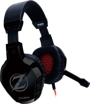 Obrázek produktu pro Zalman ZM-HPS300, Kabel, Hraní, 20 - 20000 Hz, Sluchátka s mikrofonem, Černá
