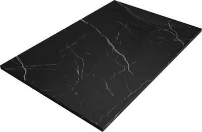 Obrázok produktu pre Mexen Hugo obdĺžnikový sprchový žľab SMC 120 x 90 cm, čierny kameň - 42759012