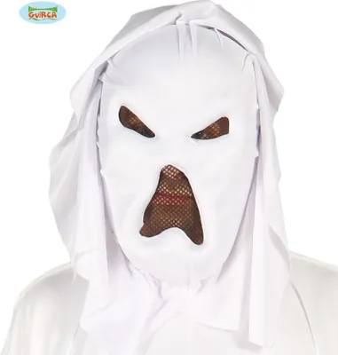 Produktbild von Geister Maske mit Kapuze für Erwachsene