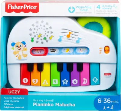 Obrázok produktu pre Fisher Price Pianinko Malucha - Zabawka edukacyjna