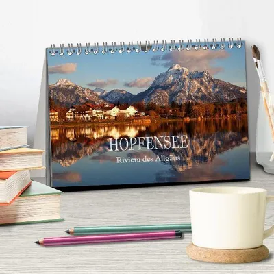 Produktbild von Hopfensee - Riviera des Allgäus (Tischkalender 2026 DIN A5 quer), CALVENDO Monatskalender