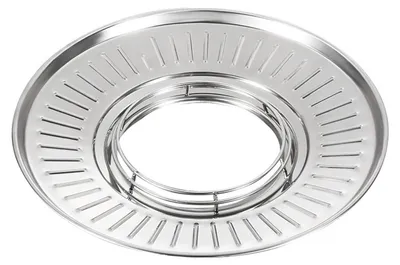 Produktbild von Ölabtropfschale aus Edelstahl für Fritteusen, Speiserestefilter, multifunktionales Küchenutensil für Spieße, Fleischölsieb