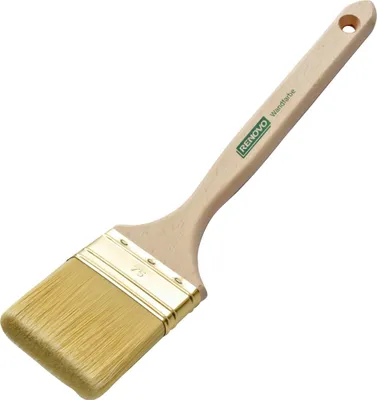 Produktbild von 75mm Renovo Fassadenstreicher Holzgriff kurz