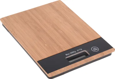Obrázek produktu pro Digitální kuchyňská váha Excellent Houseware - bambus - 5 kg