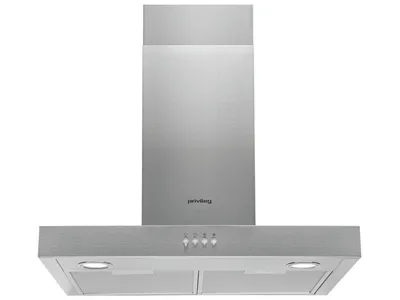 Produktbild von Privileg Dghbs 64 LM X Inselhaube, Wand-/Schrankmontage, Abluft/Umluft, max. 581 m³/h, 59,8 cm Breite, Metall-Filter, 3 Gebläsestufen, 68 dB