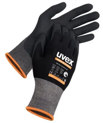 Produktbild von Schutzhandschuh uvex athletic lite xt ESD 60024 Größe 9 schwarz 9
