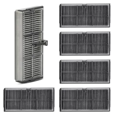 Produktbild von 6 Stück HEPA Filter Zubehör für Dreame L10s Ultra Gen 2 / X40 Ultra / X40 Master / L40 Ultra / L10s Pro Ultra / X30 Ultra / L10s Ultra Gen 3 Staubsauger, Aktivkohle Filter Ersatzteile