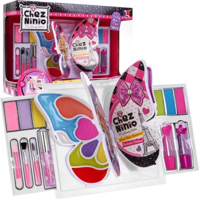 Produktbild von Buntes Schmetterlings-Schminkset für Kinder ab 3 Jahren Kosmetik + Zubehör