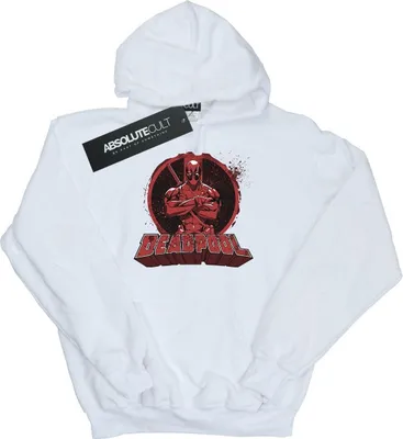 Immagine prodotto di Marvel - Felpa con cappuccio "Crossed Arms" da uomo BI9037 (XL) (Bianco)
