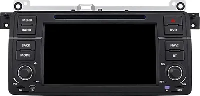Obrázok produktu pre 7-palcové rádio s CD 32 GB pre BMW E46 1998 – 2006 Navigácia Ovládanie na volante Bluetooth RDS DSP GPS DAB+