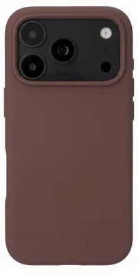 Productafbeelding van Accezz Liquid Silicone Backcover met MagSafe voor de Apple iPhone 18 Pro / 17 Pro - New Tea Brown, AI-gegenereerde afbeelding