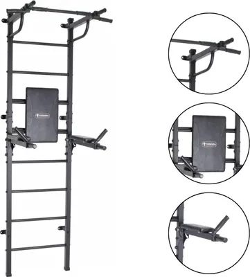 Produktbild von Sprossenwand Gamma Workout Grand schwarz elite, für kinderzimmer