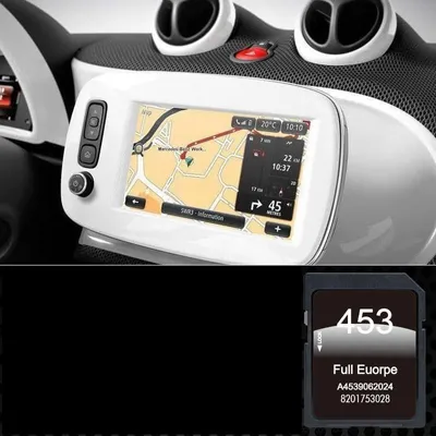 Image de Carte SD Navigation GPS - Europe 2024 - A4539062024 - Compatible avec SMART 453 (COOL & MEDIA NAVIGATION P26)