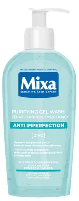 Zdjęcie produktu dla Mixa Anti Imperfection Oczyszczający Żel Do Twarzy Z Cynkiem 200ml