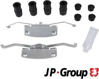 Produktbild von JP GROUP 4964003010 Zubehörsatz Scheibenbremsbelag Vorne für FORD S-MAX (WA6) B-MAX (JK) für VOLVO V70 II (285)