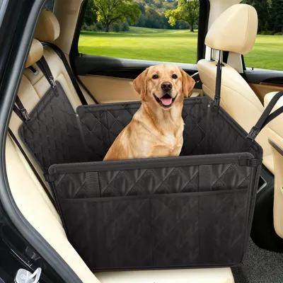 Image de Siège de voiture pour chien, sûr, imperméable et antidérapant