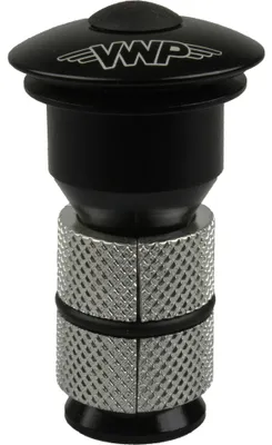 Produktbild von VWP Ahead Cap 1 Alu Black für Carbon Fork