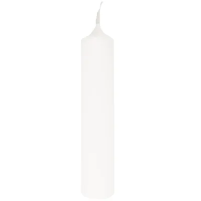 Produktbild von Fink CANDLE, getauchte Titankerze, Paraffin, weiß, L. 4 cm, B. 4 cm, H. 20 cm, D. 4 cm 123503
