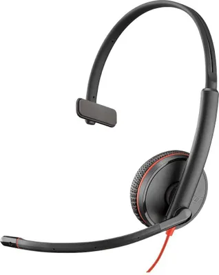 Produktbild von POLY Blackwire 3215 Kabelgebundenes Headset Headset Telefonieren/Musik USB Typ C Schwarz