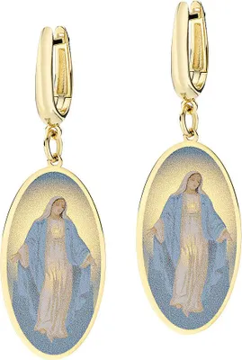 Immagine prodotto di Orecchini Ciondolo Collezione Amen Oro Devozione - donna