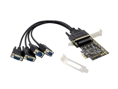 Produktbild von Conceptronic 4-Port-DB9-RS232-Serielle PCIe-Karte