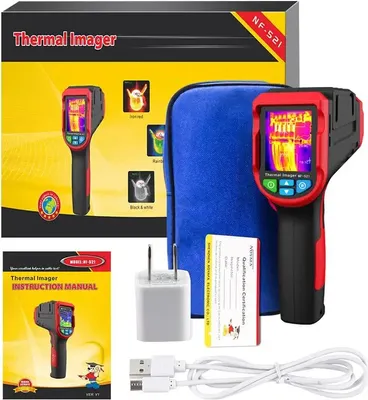 Immagine prodotto di Termocamera a infrarossi, display LCD TFT 2,4, risoluzione 32×32 pixel, NF-521