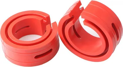 Productafbeelding van 2 stuks auto-ophanging, veersuspensie, flexibele rubberen buffer, demper, veringskussen, spoelafstandhouder B+