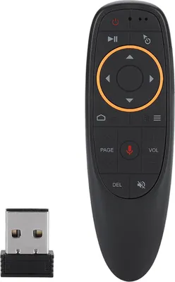 Obrázek produktu pro 2.4G bezdrátový hlasový ovladač klávesnice Air Mouse Remote Control s gyroskopem pro TV Box PC