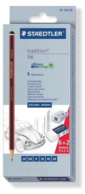 Obrázok produktu pre Staedtler tradition 110, 6 kusov, Forest Stewardship Council (FSC)