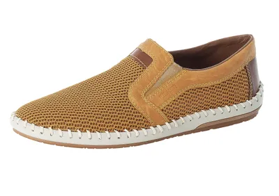 Produktbild von Rieker Herren Slipper Halbschuhe B4552-69, Größe:45 EU, Farbe:Gelb