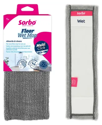Obrázek produktu pro Mop na podlahy Sorbo z mikrovlákna – vysoce savý a nezanechávající vlákna, vhodný pro všechny typy podlah