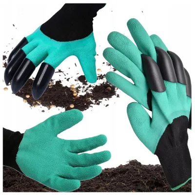 Produktbild von Gartenhandschuhe, Rechen, Grabkrallen, Rechenschaufel