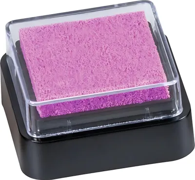 Image de Heyda 204888453 Tampon encreur Mini 3 x 3 cm rose
