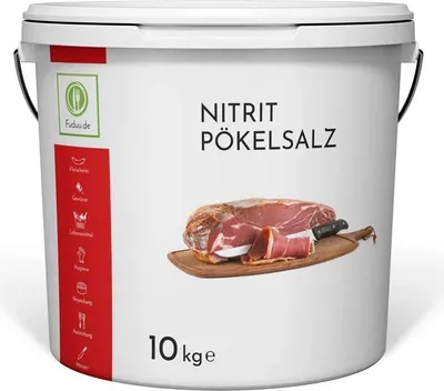 Produktbild von Fuduu.de - Nitritsalz / Pökelsalz, 10 kg Eimer