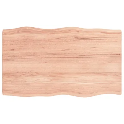 Obrázek produktu pro vidaXL Stolová deska 100x60x(2-4) cm z masivního dřeva s ošetřenou hranou stromu
