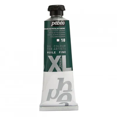 Image de Pebeo Studio XL peinture à l'huile, 37 ml, 18 phthalocyanine émeraude