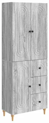 Obrázok produktu pre Sada skríň 2 pcs 66 x 34,5 x 90 cm Kompozitné drevo