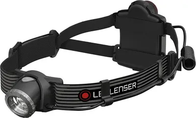 Produktbild von Ledlenser H7 Stirnlampe schwarz, 300 Lumen max., 160m Leuchtweite, 30 Std. Laufzeit, 165g, Batterie