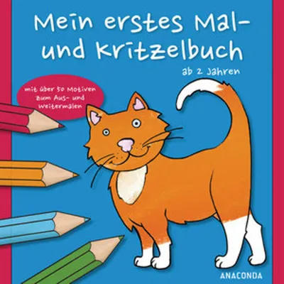 Obrázok produktu pre Mein erstes Mal- und Kritzelbuch