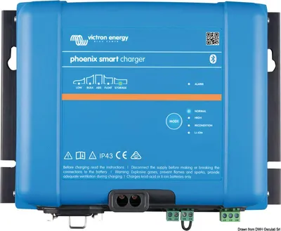 Produktbild von Smart IP43 Ladegerät 24/25(1+1) 120-240V - Osculati 14.266.18