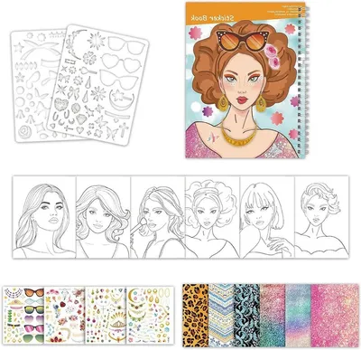 Stickeralbum, Hauptbild