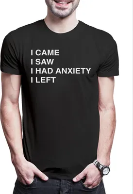 Produktbild von Urban Backwoods Urban Backwoods Anxiety, Herren T-Shirt, Farbe: Schwarz, Größe: M
