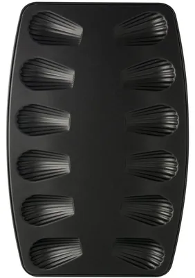Madeleines Backform, antihaftbeschichtet, 12 Mulden, 39x26 cm
