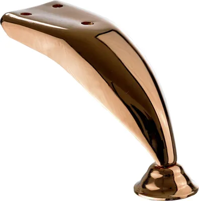 Produktbild von Hettich Möbelfuß Aboa verkupfert Höhe: 100 mm
