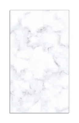 Produktbild von Wallario Herdabdeckplatte aus Glas 1-teilig, Größe 30x52 cm Weiße Marmor-Optik
