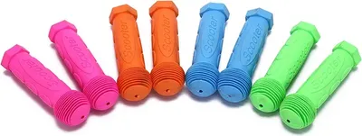 Immagine prodotto di Manopole Jumadas per biciclette, monopattini o tricicli per bambini – Manopole rosa per biciclette per bambini – Pimp your bike